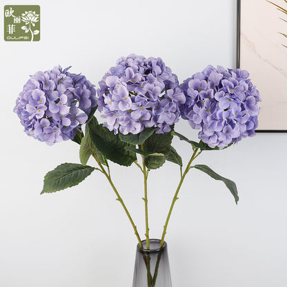 Stunning Large Artificial Hydrangea Flowers - Indoor Floor Decoration for Weddings and Events - Lifelike Silk Hydrangea Blooms for Elegant Home Decor