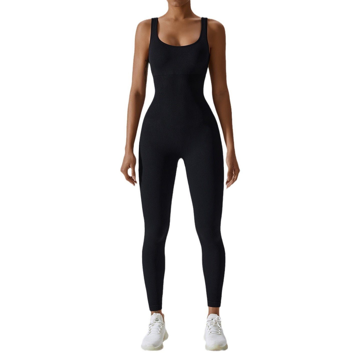 Fall Seamless Yoga Bodysuit for Dance High Waist Compression Fitness Outfit for a Sculpted Look Flexible and Activewear