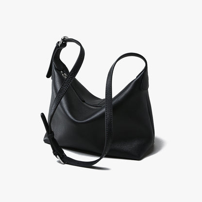 Genuine Leather Hobo Bag Vintage Inspired Spacious Commuter Tote for Everyday Use