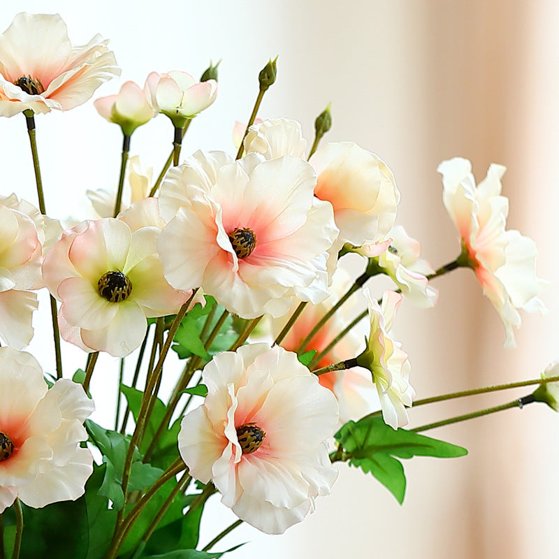 Nordic-Inspired Faux Butterfly Peony Flowers - Elegant Silk Floral Decor for Home and Indoor Spaces, Adding a Touch of Affordable Luxury