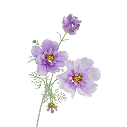 Charming Rustic Simulated Large Cosmos Flower - Perfect for Home Decor, Photography Props, and Floral Arrangements