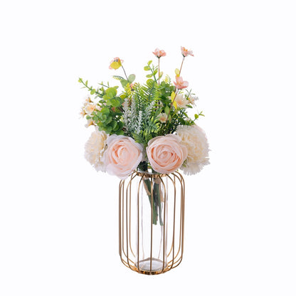 Sakura Ruki Lian Handwritten Faux Flower Bouquet - Elegant Wedding Decoration, Wall Hangings & Gorgeous Floral Arrangements for Home and Event Décor – CF01344