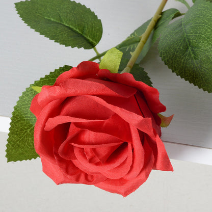 Lifelike Artificial Rose Flowers for Home Decor and Weddings - Perfect Faux Roses for Valentine’s Day and Special Occasions