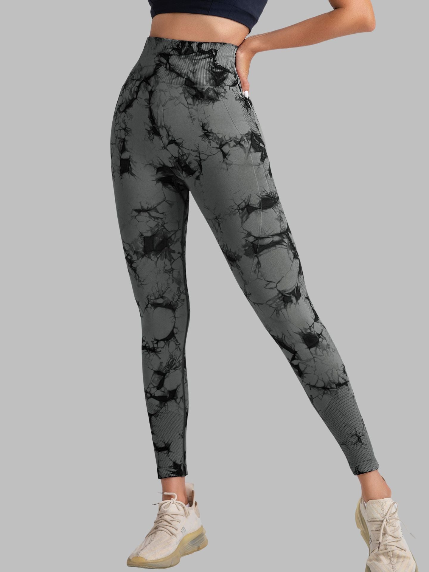 High Waisted Peach Butt Lifting Leggings Ultra Stretch Seamless Tie Dye Workout Yoga Pants for Maximum Comfort and Style