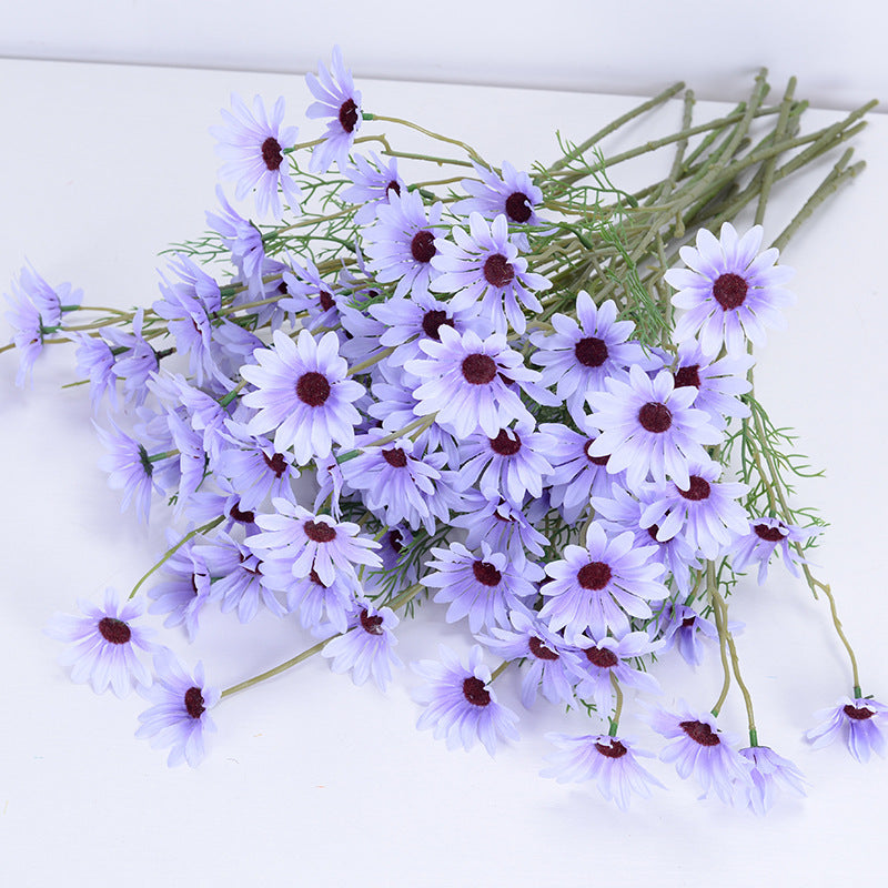 Charming Faux Daisy Chamomile Flowers - Perfect for Fresh Room Décor, Wedding Celebrations, and Stunning Photography Backdrops