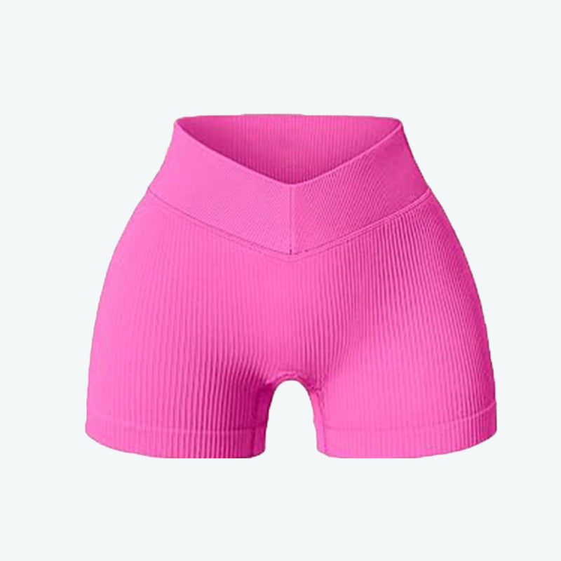 Summer High Waisted Yoga Shorts for Women V Shaped Waist Butt Lifting and Compression Fit for Comfort and Performance in Cycling and Fitness Classes