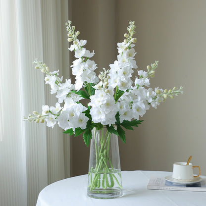 High-Moisture Faux Delphinium Flowers for Stunning Wedding Decorations – Perfect for Ceremony Backdrops, Silk Hyacinth, and Decorative Props