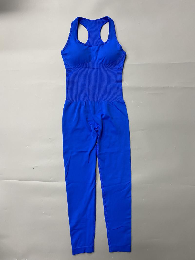 Women's Sleeveless Jumpsuit Yoga Set All in One Activewear for Fitness Running and Exercise with Enhanced Flexibility and Comfort