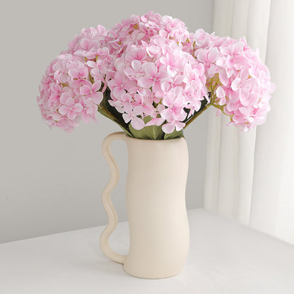 Stunning Faux Hydrangea Bouquet for Wedding Decor and Home Decoration – 3D Printed Elsa-inspired Floral Arrangement for Living Room Elegance