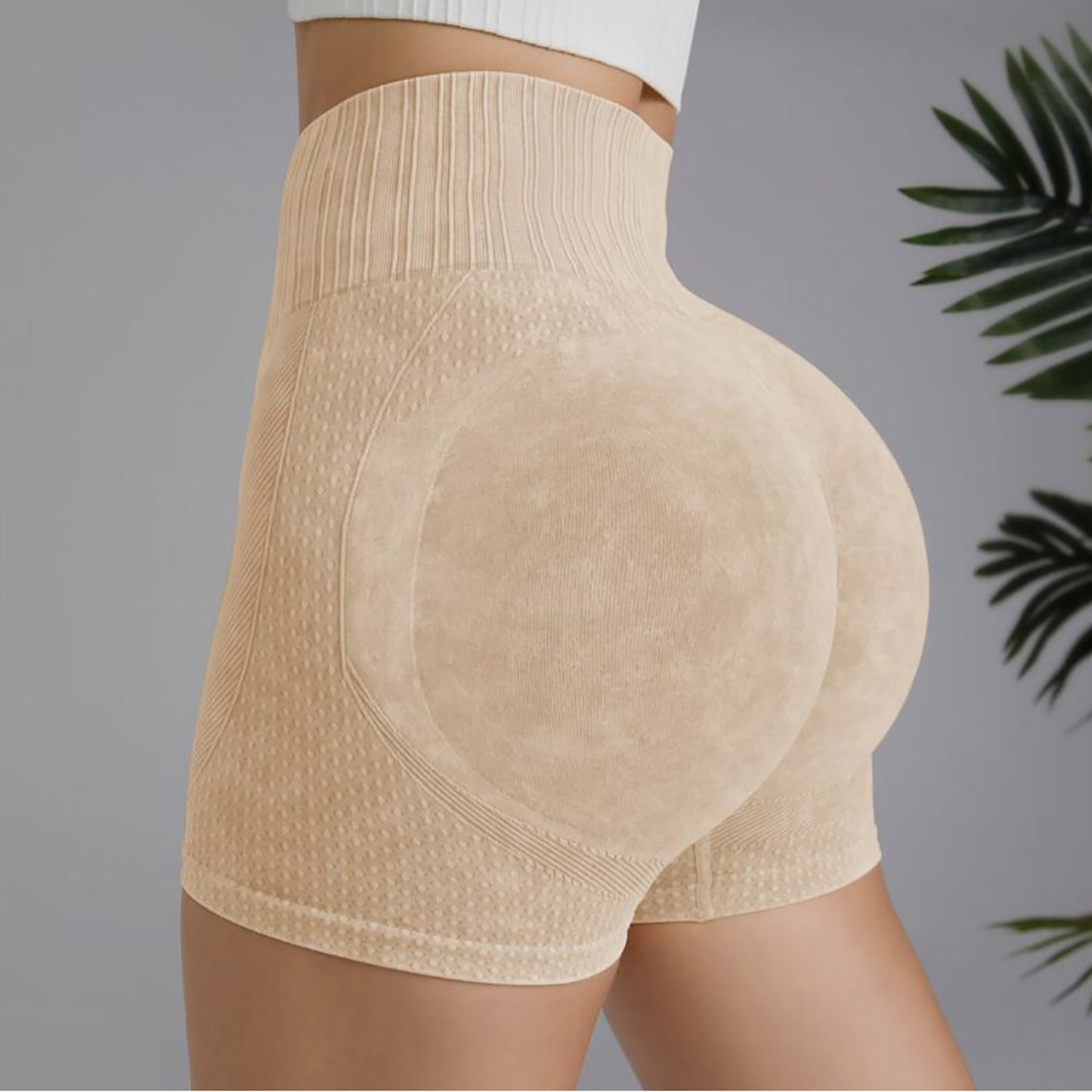 Seamless High Waist Peach Butt Yoga Shorts for Summer Quick Dry Water Washable for Outdoor Workouts and Running