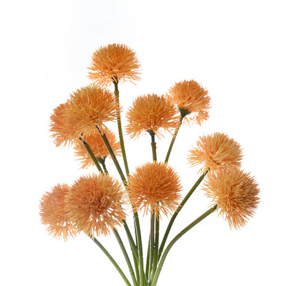 Artificial Dandelion Ball Stem Decorations – Realistic Faux Flowers for Wedding Decor & Home Crafting - Perfect Greenery Accent for Special Events | Model YC1089