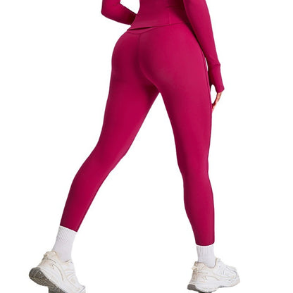 High Waisted Women s Yoga Pants for Tummy Control Peach Lift Leggings for Fitness Outdoor Running and Comfort