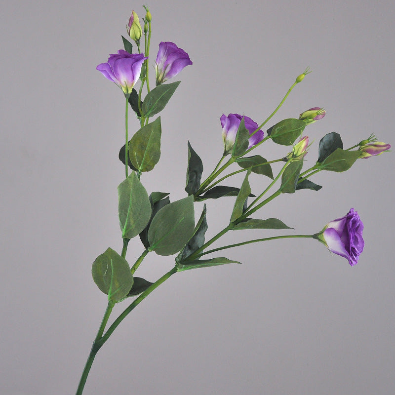 Elegant European-Style Long-Stemmed Faux Campanula Flower – Perfect for Wedding Decor, Home Decoration, and Floral Arrangements with Lifelike Greenery