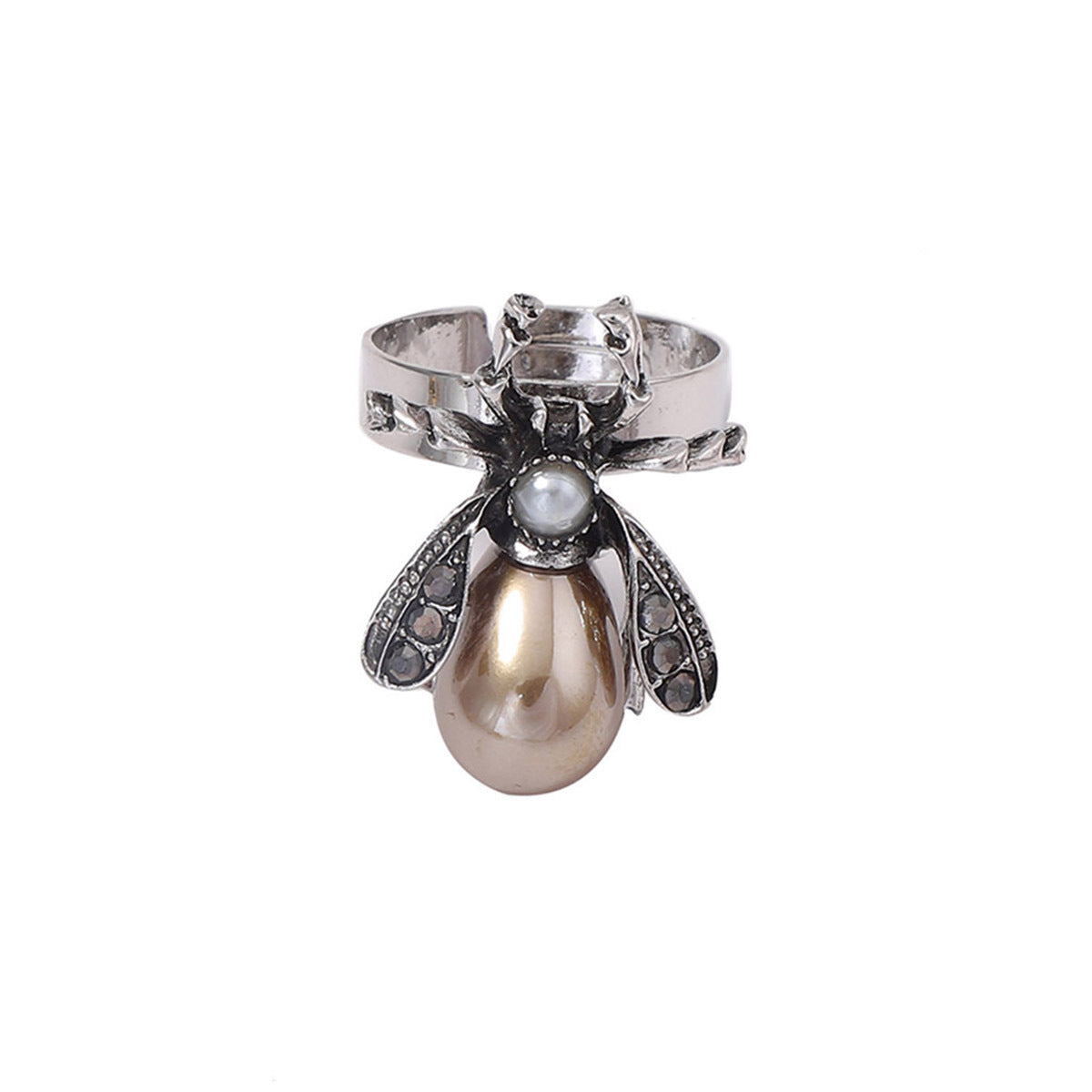 Chic Minimalist Alloy Ring with Nature-Inspired Design - Versatile Women's Jewelry for Every Occasion