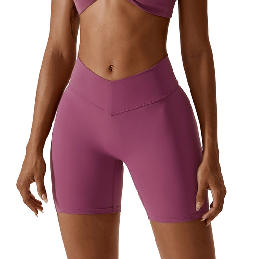 High Waisted Women's Yoga Shorts Sculpting and Comfortable Leggings for Running and Workouts for Fitness Enthusiasts