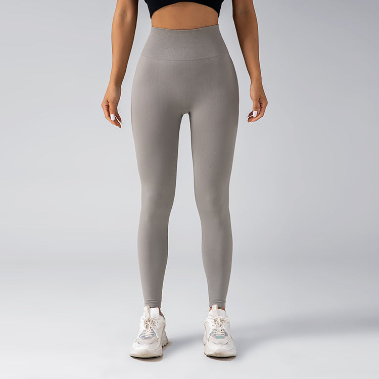 Seamless V Waist High Waisted Yoga Pants for Women Butt Lifting Quick Dry Compression Sports Leggings for a Peach Shape