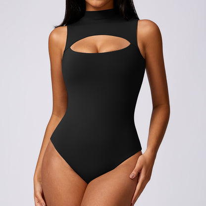 High Performance Yoga Bodysuit for Shaping and Support Sleek Comfortable and Versatile 8629