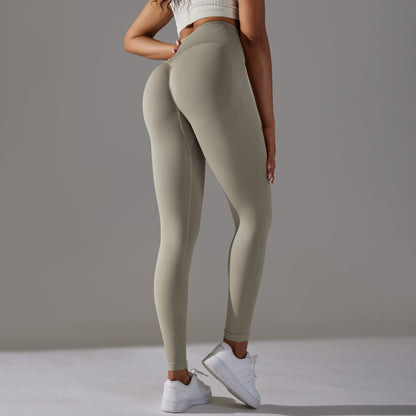 Seamless High Waisted Butt Lifting Yoga Pants for Women Ultra Stretch Fitness Leggings with Tummy Control for Comfort and Performance