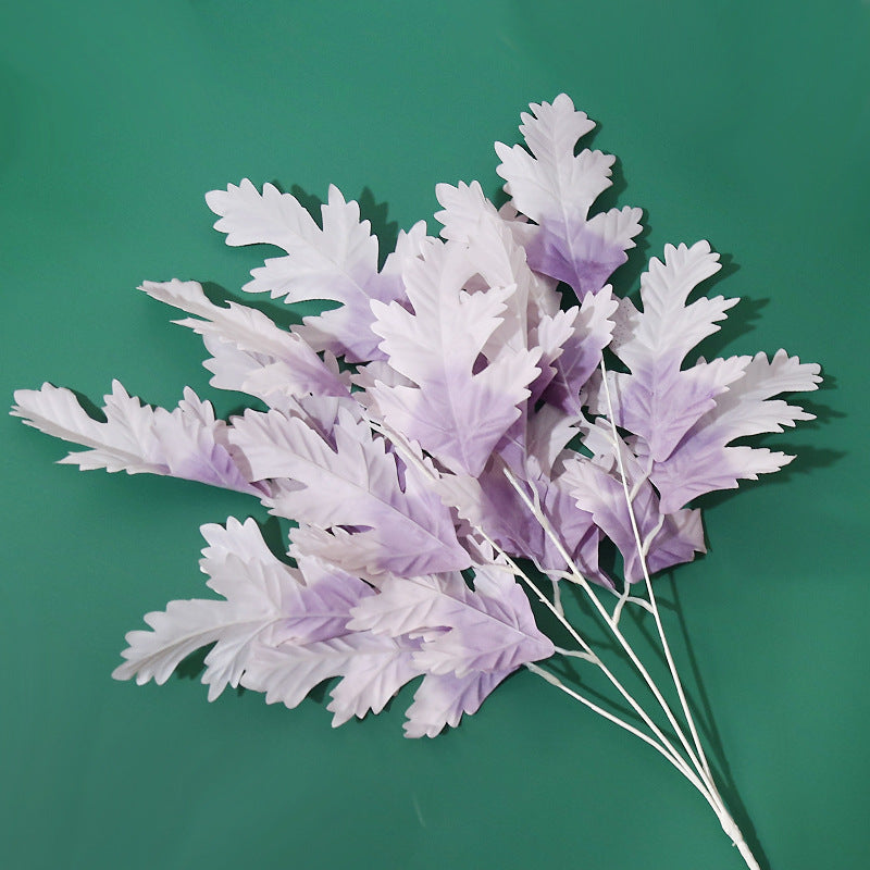 Lifelike Artificial Oak Leaves for Stunning Wedding Decor - Perfect for Floral Walls, Backdrops, and Elegant Ceiling Decorations