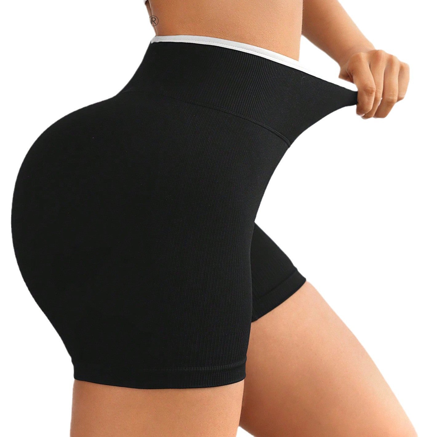 High Waisted Butt Lifting Compression Gym Shorts Ultra Elastic Workout Leggings for a Flattering Fit and Enhanced Comfort