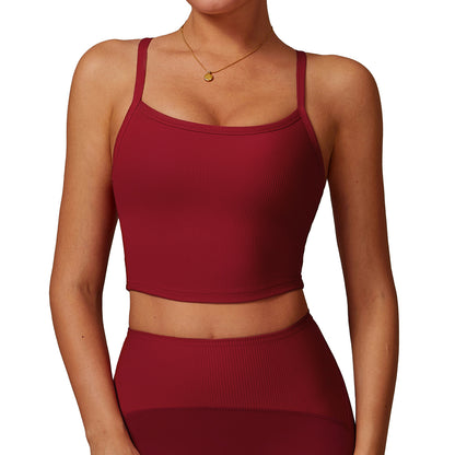 and Supportive Women's Yoga Tank Top with Built in Padding Breathable Quick Dry and Shock Resistant Activewear for All Fitness Levels Ideal for Casual Wear and High Intensity Workouts