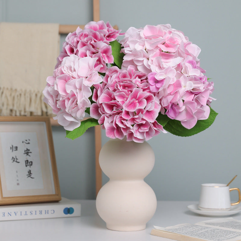 Touch Hydrangea Artificial Flowers - Luxurious Home & Hotel Decor Floral Arrangement for Elegant Interiors