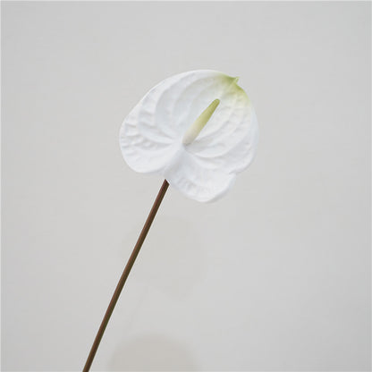 Lifelike Flamingo White Blossom Faux Flowers for Home Dining Table Décor - Perfect for Wedding Decorations, Photography Props, and Elegant Floral Arrangements