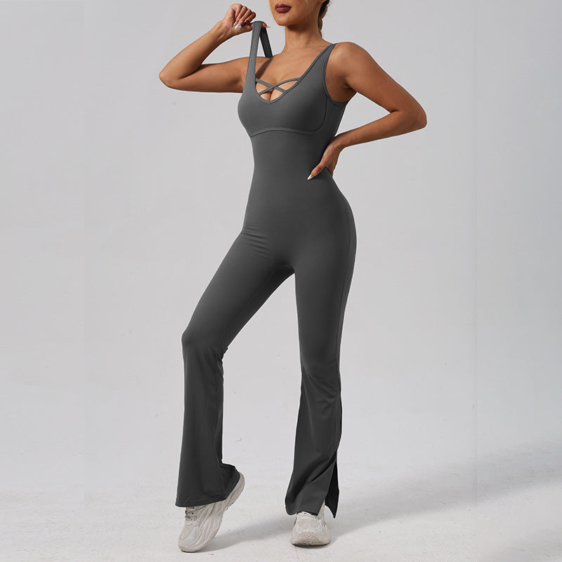 Seamless Lifting Peach Butt Yoga Jumpsuits for Women Available in 2 Colors with Incredible Comfort and Support