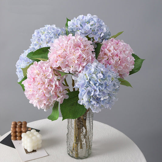 Realistic 3D Printed 72-Piece Elsa Hydrangea Faux Flower Arrangement for Weddings and Events - Perfect for Lasting Floral Decor