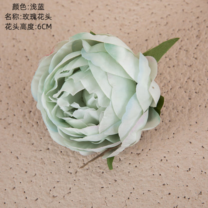 Stunning Artificial Peony Floral Headpiece Decoration - Realistic Faux Flowers for Weddings and Events - Greenery Plant Decor, INS Style, DY1-3339