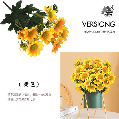 Vibrant Artificial Sunflower Decorations for Weddings and Home Decor - Perfect Props for Photography and Wall Art