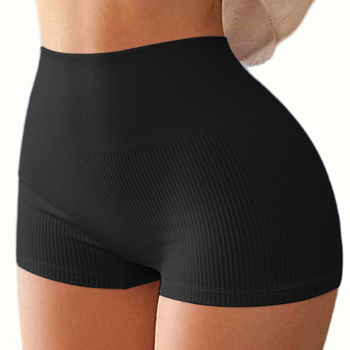 High Waisted Women's Compression Shorts for Tummy Control and Butt Enhancement for Yoga Fitness and Everyday Comfort