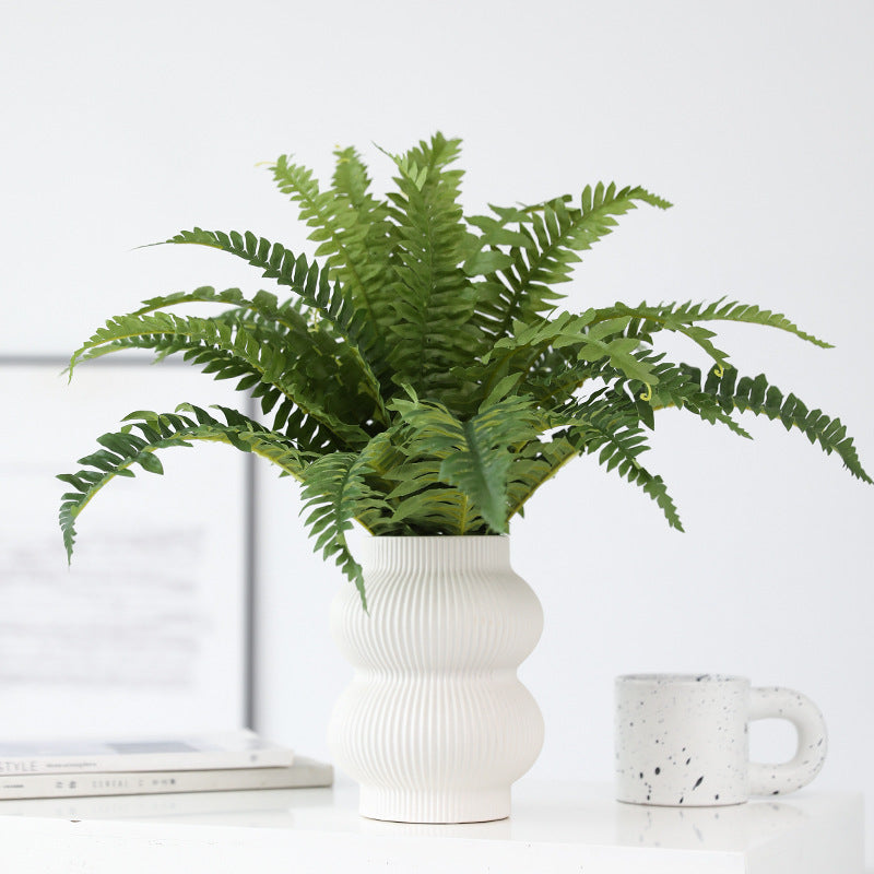 Lifelike Fern Plant with Persian Leaves - Perfect for Natural Wedding Décor, Outdoor Gardening, and Landscape Design - Ideal for Creating a Magical Forest Aesthetic