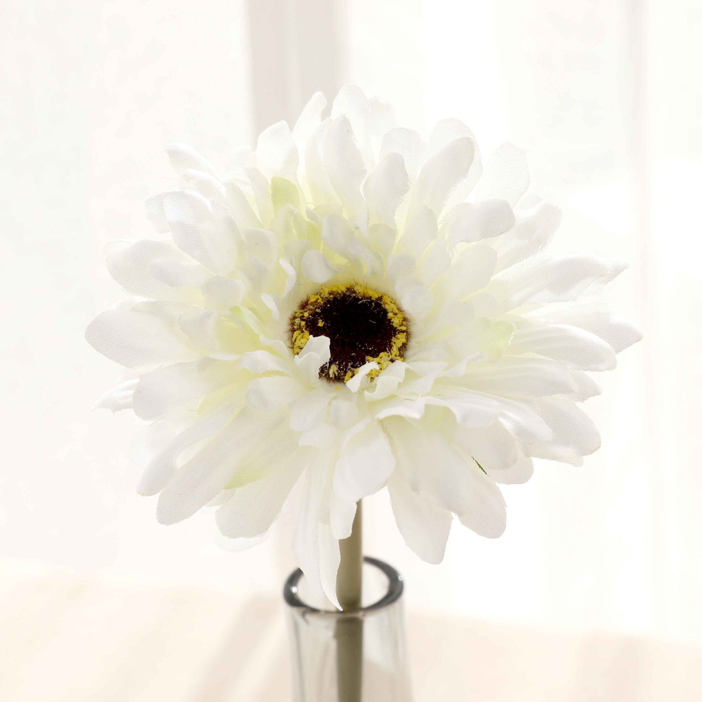 Realistic Faux Daisy & African Daisy Stem - Elegant Decorative Flower for Home Décor and Festive Celebrations