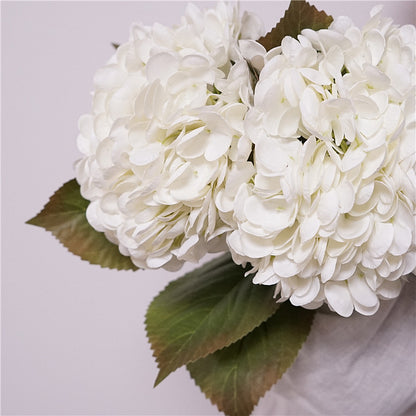 Faux Purple Hydrangea Bouquet - Luxurious Touch for Wedding Decor, Elegant Living Room Accent, and Quality Artificial Floral Arrangements