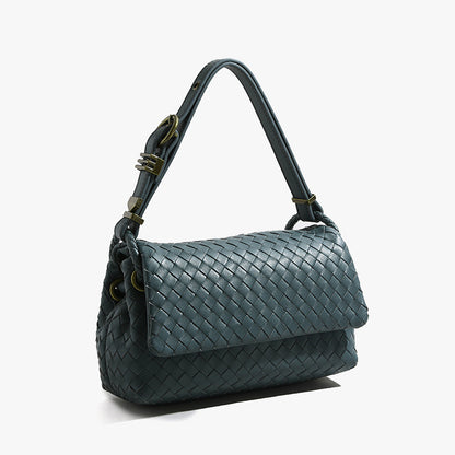 Handcrafted Fall Women's Woven Tote Bag Chic and Unique Handheld Purse for Autumn and Winter for Everyday Use