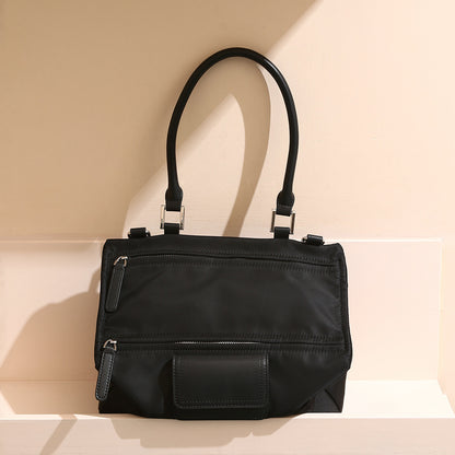 Autumn Women's Korean Style Crossbody Canvas Bag Chic Unique Design for Commuting and Daily Use Shoulder Bag for Fashion Forward Casual Outfits