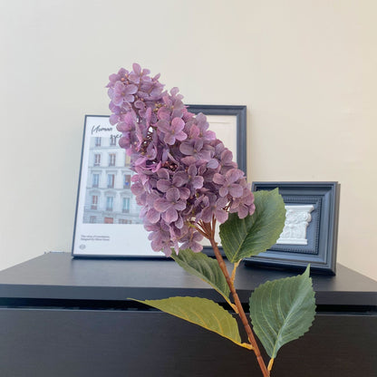 Stunning Autumn-Hued Hydrangea Faux Flowers for Wedding Décor and Photography Props - Perfect for Monet Garden Themed Events