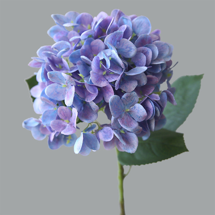 Lifelike Snowflake Hydrangea Floral Arrangement - Charming Spring-Inspired Decor for Home, Weddings, and Special Events - Elegant Single Stem Decorative Blooms