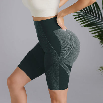 Seamless High Waisted Yoga Shorts for Women Tummy Control Butt Lifting Moisture Wicking for Running and Everyday Fitness