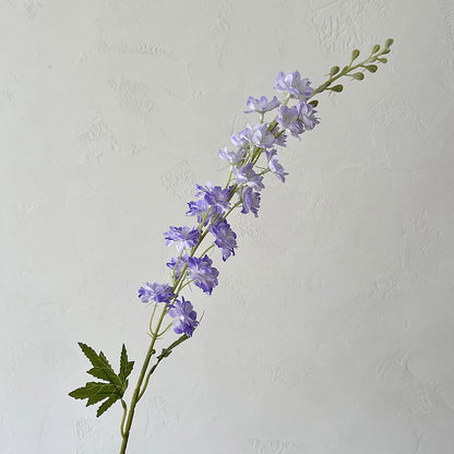 High-Quality Delphinium Silk Flowers for Home Decor | Stylish Room Display & Photography Prop | Perfect for Living Room Arrangements