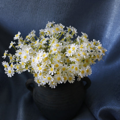 Charming Artificial Chamomile and Daisy Flowers - Perfect for Outdoor Photography Props and Home Décor Accents