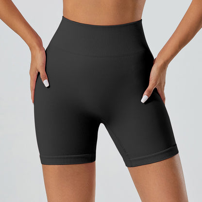 Seamless High Waisted Yoga Shorts for Tummy Control and Lifted Buttocks Quick Dry Breathable Workout Shorts for Running and Gym Fitness