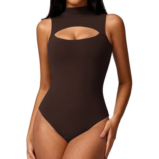 High Performance Yoga Bodysuit for Shaping and Support Sleek Comfortable and Versatile 8629