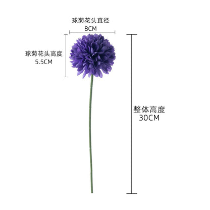 Stella Dandelion Ping Pong Flower Faux Floral Arrangement – Perfect Home Décor for Weddings and Celebrations, INSYC1131