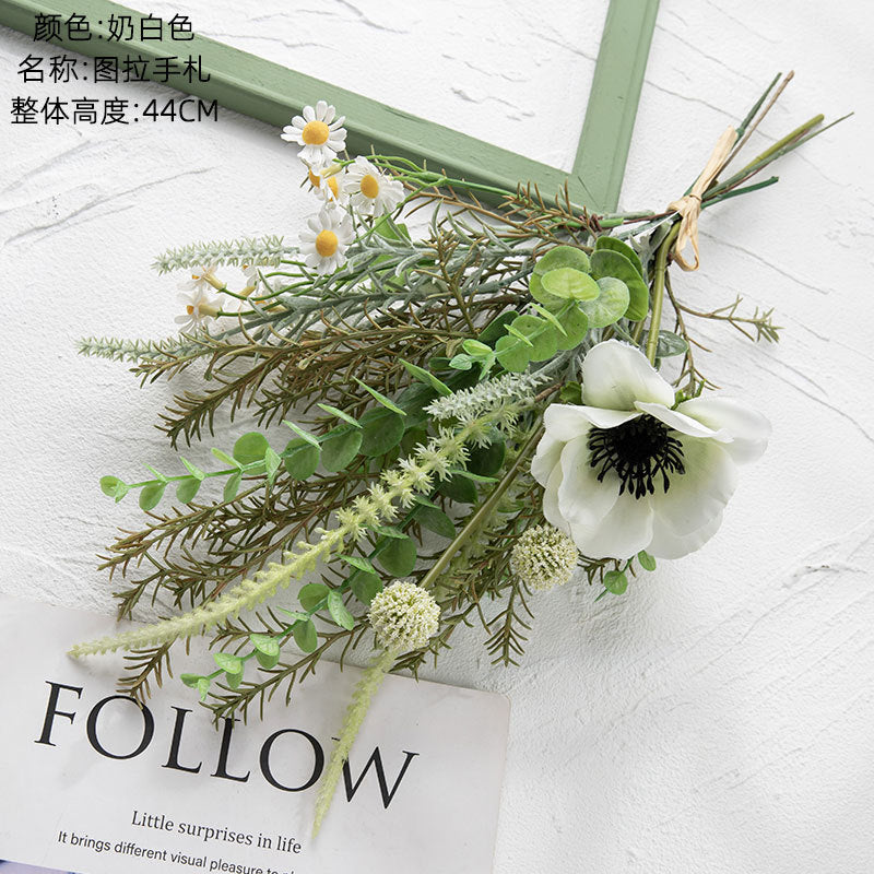 Elegant Simulated Flower Bouquet – Perfect Home Décor for Weddings and Special Occasions | Wall Hanging Floral Design CF01254