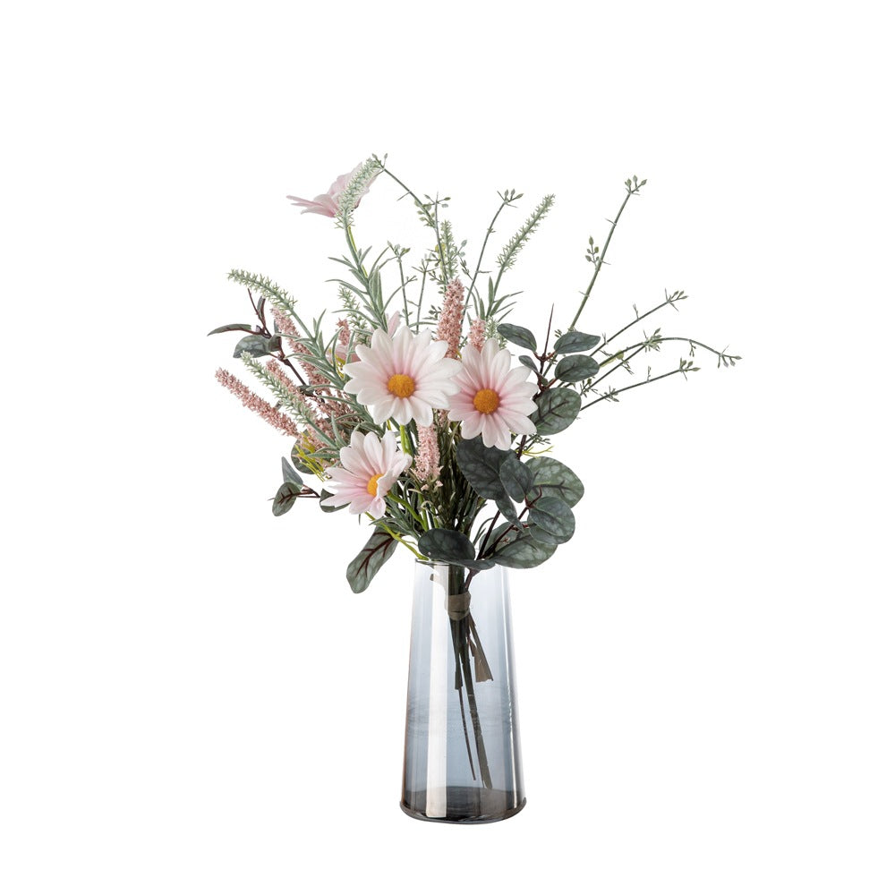 Elegant Faux Flower Bouquet for Home Décor - Stunning Wall Hanging or Wedding Handheld Arrangement - Perfect for Celebrations & Special Occasions - Model CF01227