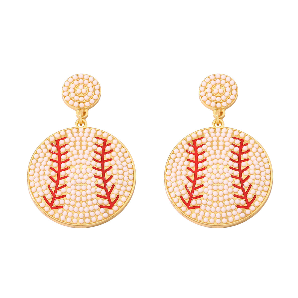 Chic Olive Pearl Statement Earrings – Versatile Party Accessory for Women, Perfect for Any Occasion!