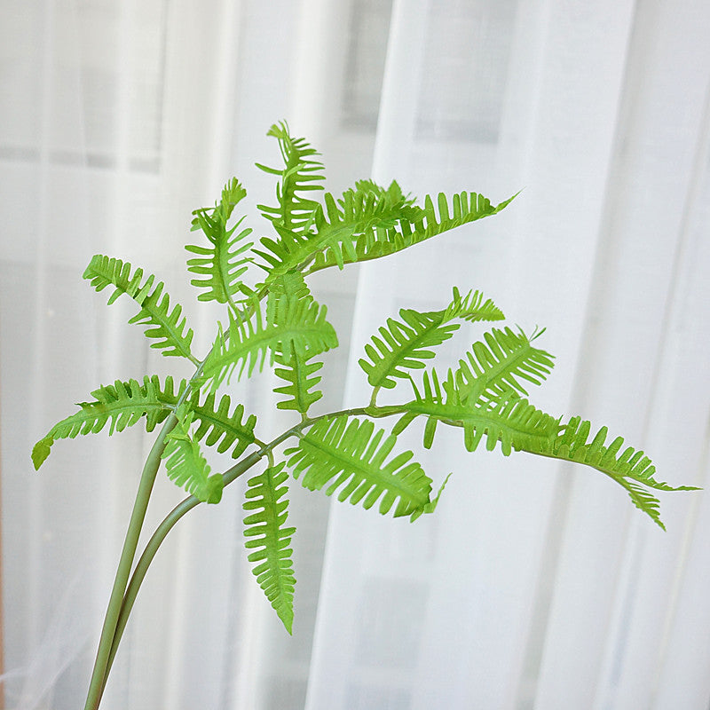 Lifelike Fern Leaf - Single Faux Plants for Home Decor & Wedding Photography Props - Realistic Greenery Accent for Your Living Space