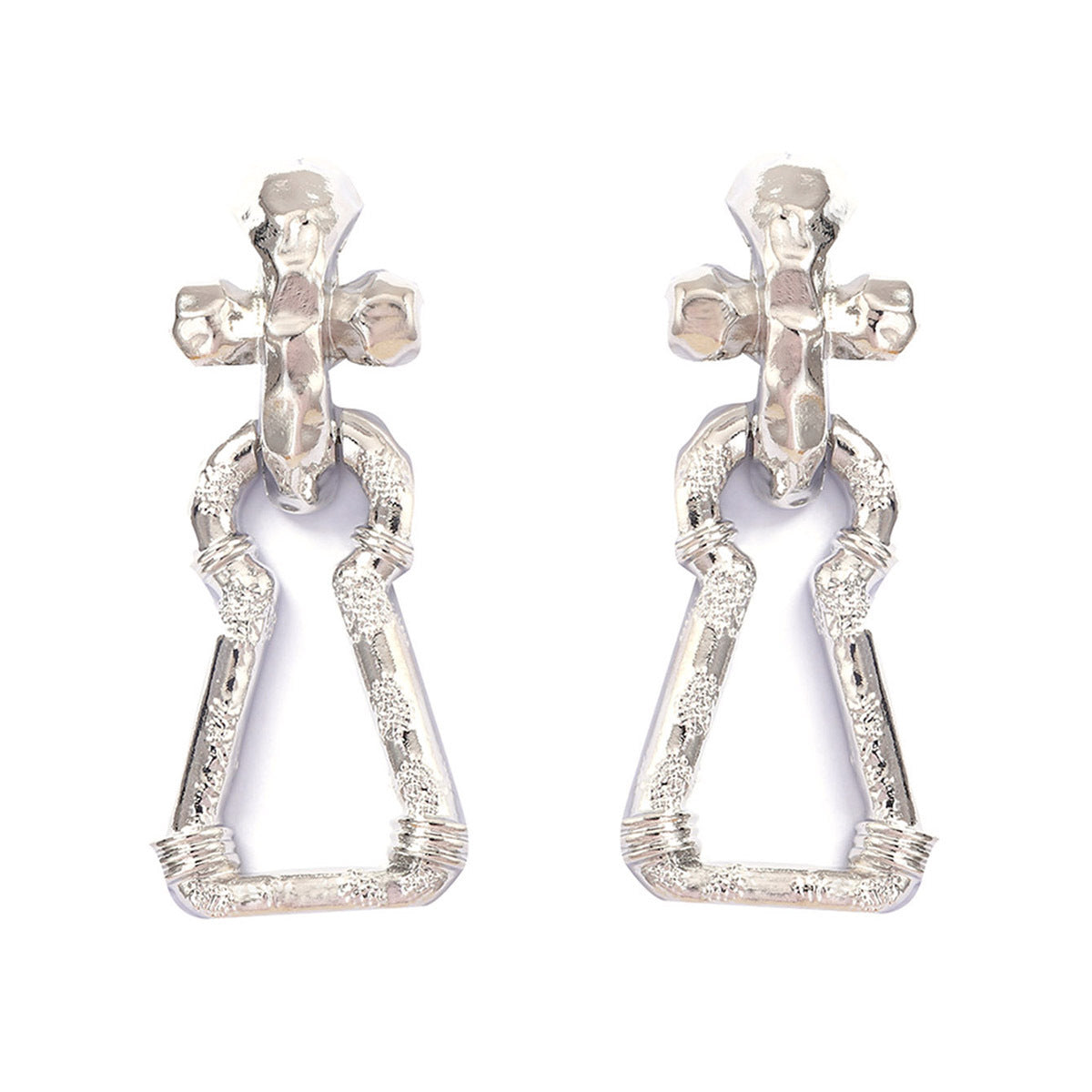 Exquisite Lightweight Geometric Drop Earrings - Trendy, Unique, and Versatile Minimalist Jewelry for Women